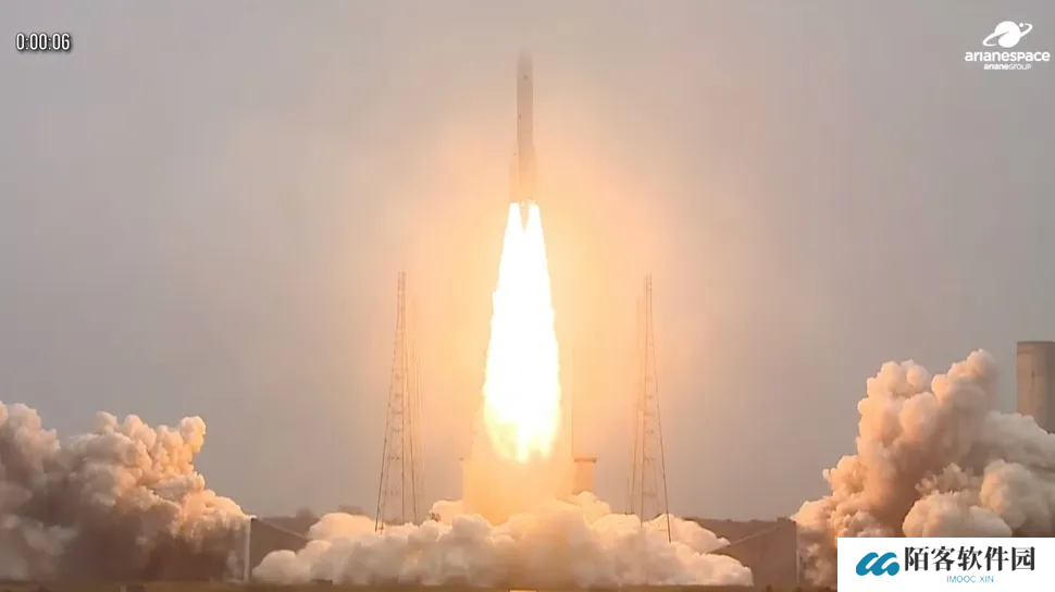 欧洲阿丽亚娜 6 型火箭首次执行商业航天发射任务