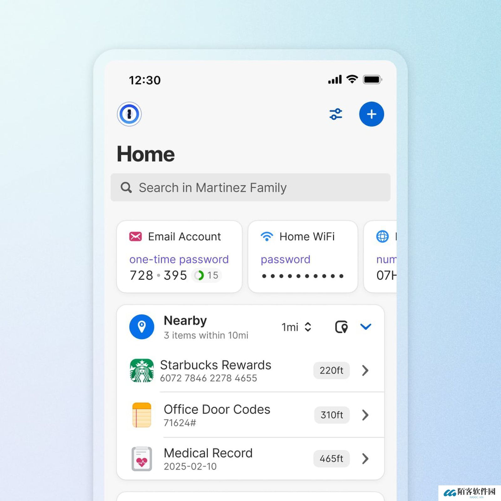 密码管理应用 1Password 引入位置特性：随场景切换显示密码