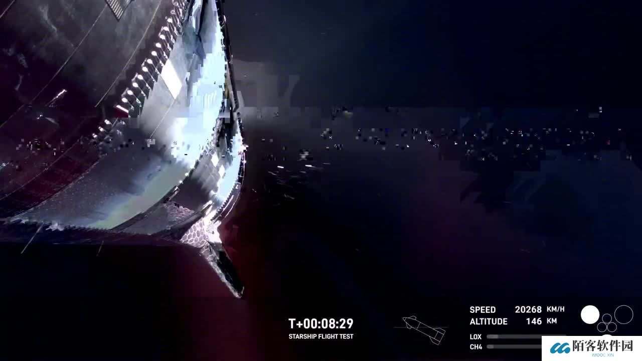 SpaceX 星舰实施第八次试飞：超重型助推器顺利回收，第二级飞船解体