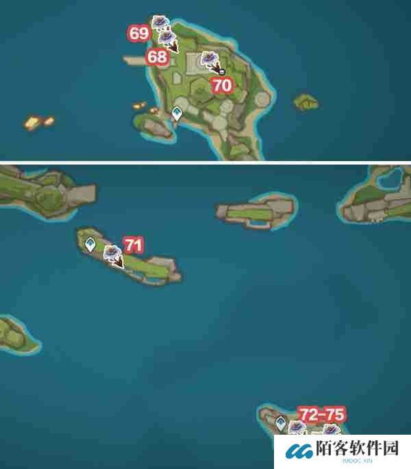 《原神》85个枯叶紫英位置一览