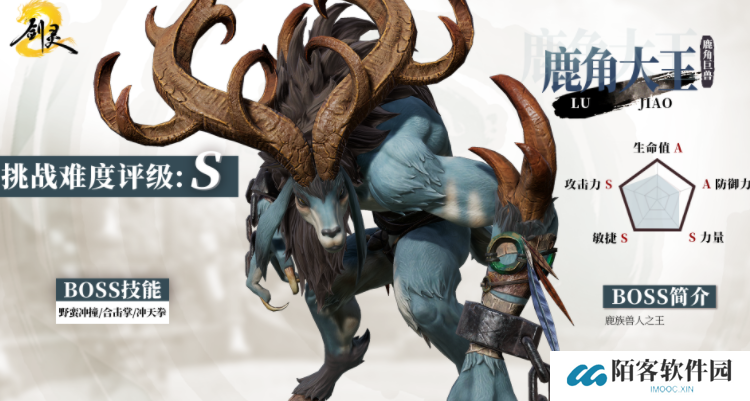 剑灵2鹿角大王对战技巧 剑灵2鹿角大王技能分享
