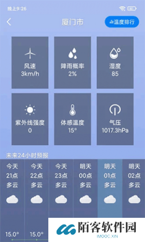 桌面天气