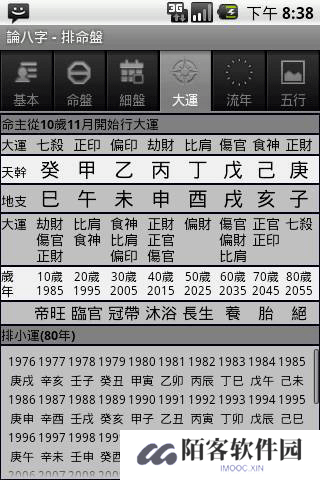 论八字