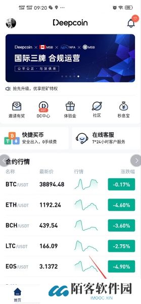 Deepcoin交易所
