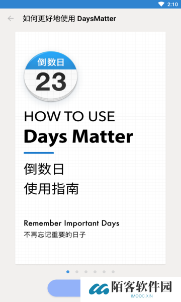 days matter