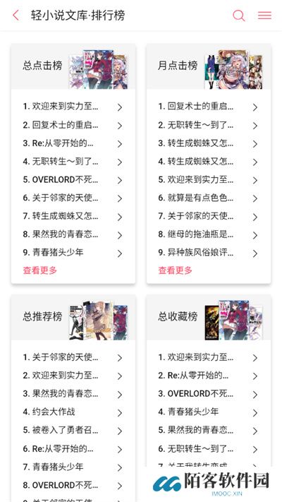哔哩哔哩轻小说