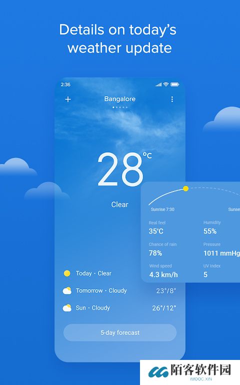 小米天气预报